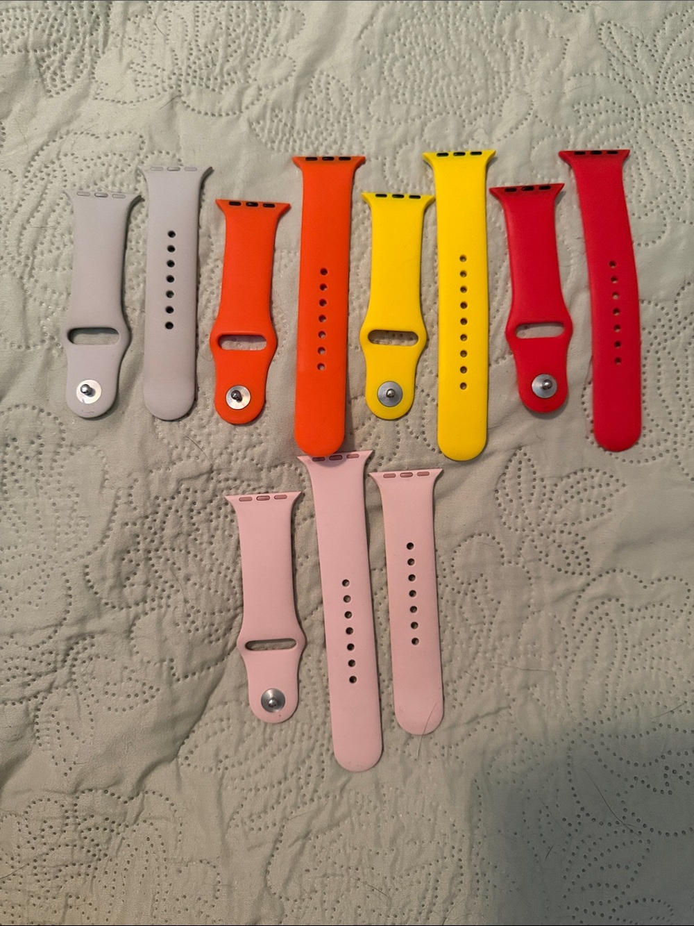 Silicone Replacement Watch Bands - Multiple Colors